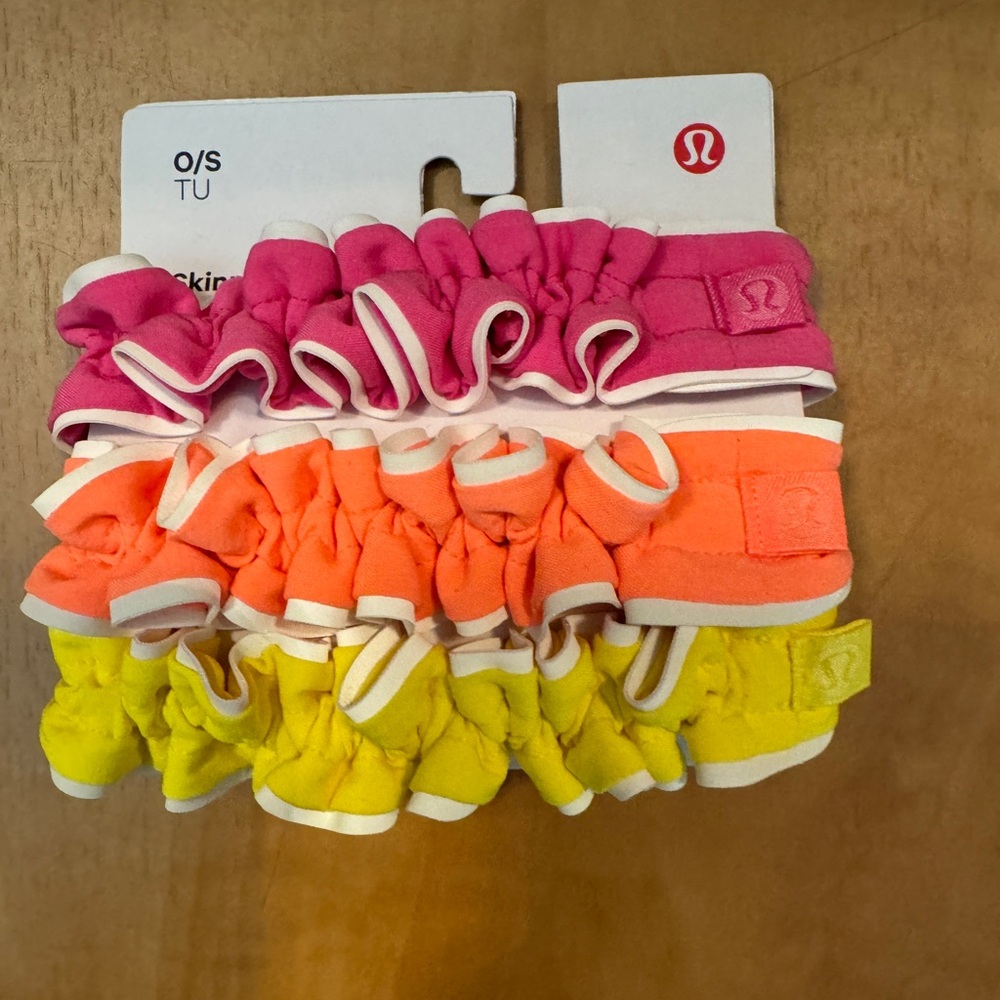 lululemon athletica Pink, Orange, Yellow Kids Hair Ties